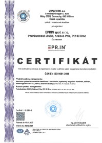 ISO 9001-2016 CZ-A4 vyska